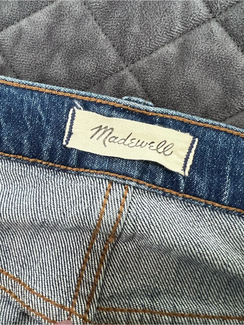Madewell Classic Straight Jeans Women’s Size 27 Seamed Edition Bandry Wash D